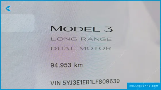 TESLA MODEL 3 LONG RANGE AWD