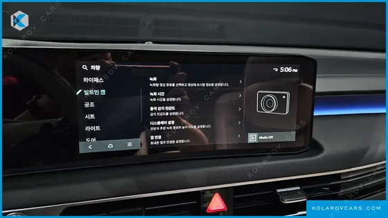 KIA K8 2.5 GASOLINE 2WD