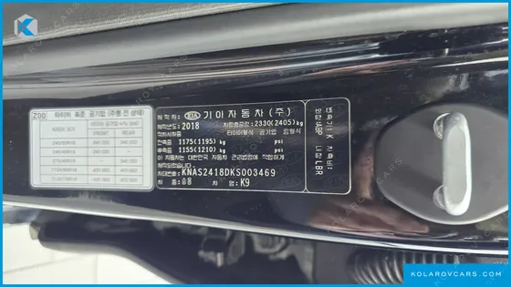 KIA K9 3.8 GDI AWD