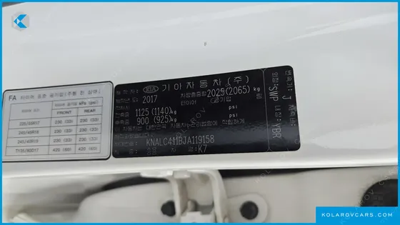 KIA K7 3.3 GDI NOBLESSE