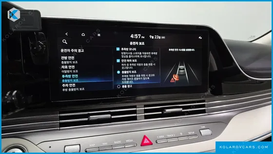 HYUNDAI GRANDEUR LE BLANC