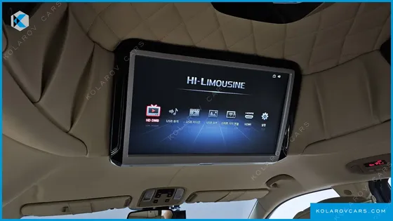 KIA CARNIVAL GASOLINE 9-SEATER LIMOUSINE(SPECIAL VEHICLE)