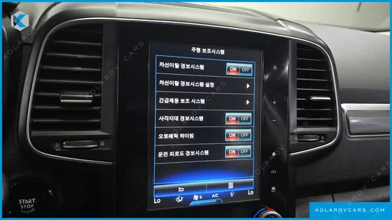 RENAULT KOREA QM6 (KOLEOS) GASOLINE 2WD RE