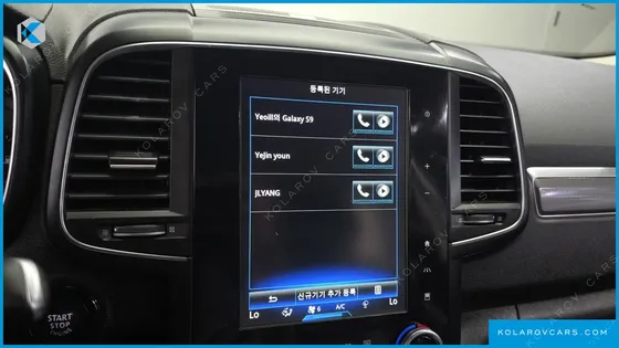 RENAULT KOREA QM6 (KOLEOS) GASOLINE 2WD RE