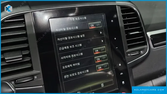 RENAULT KOREA QM6 (KOLEOS) GASOLINE 2WD RE SIGNATURE