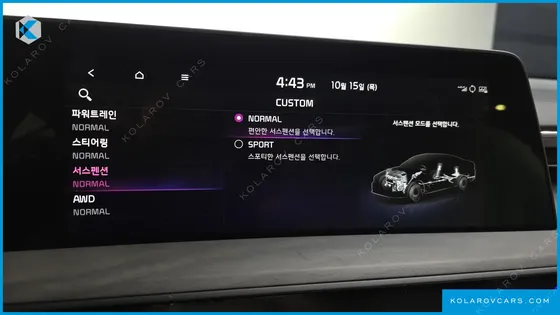 KIA K8 3.5 GASOLINE 4WD