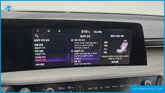 KIA K8 3.5 LPG 2WD