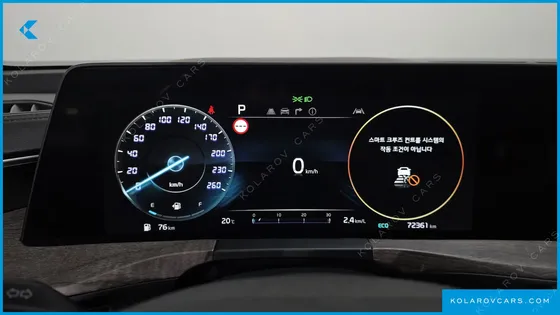 KIA K8 2.5 GASOLINE 2WD