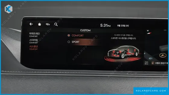 GENESIS G80 GASOLINE 3.5 TURBO 2WD