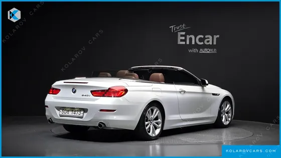 BMW 6 SERIES 640I CONVERTIBLE