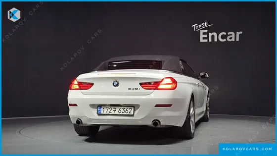 BMW 6 SERIES 640I CONVERTIBLE