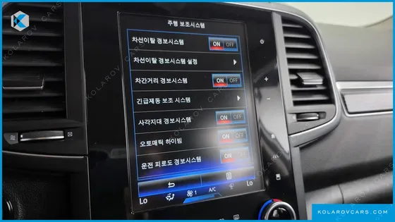RENAULT KOREA QM6 (KOLEOS) 2.0 GDE RE SIGNATURE 2WD
