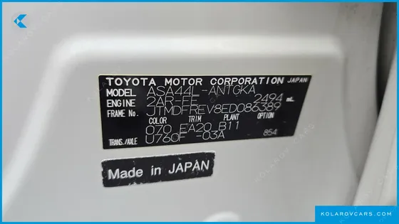 TOYOTA RAV4 2.5 4WD