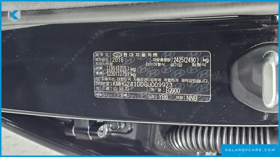 GENESIS EQ900 3.8 GDI AWD