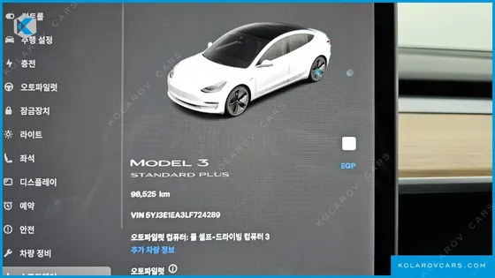 TESLA MODEL 3 STANDARD RANGE PLUE RWD