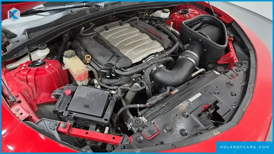 CHEVROLET (GM DAEWOO) CAMARO SS 6.2 V8 VOLCANO RED