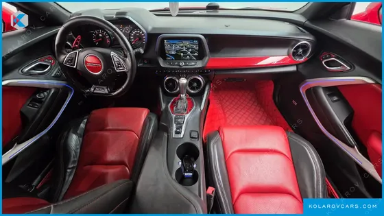 CHEVROLET (GM DAEWOO) CAMARO SS 6.2 V8 VOLCANO RED