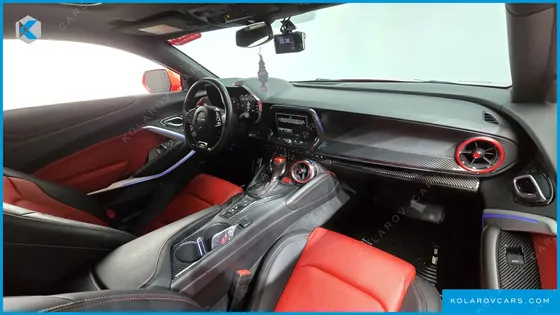CHEVROLET (GM DAEWOO) CAMARO SS 6.2 V8 VOLCANO RED