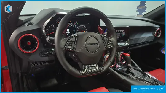CHEVROLET (GM DAEWOO) CAMARO SS 6.2 V8 VOLCANO RED