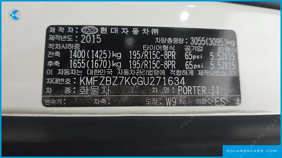 HYUNDAI PORTER II 4WD SUPER CAP