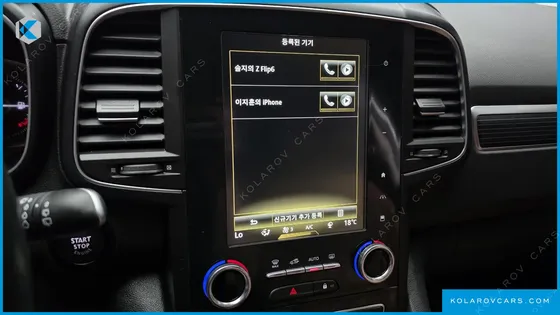 RENAULT KOREA QM6 (KOLEOS) 2.0 GDE RE SIGNATURE 2WD