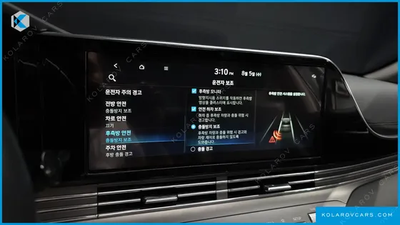 HYUNDAI GRANDEUR LE BLANC