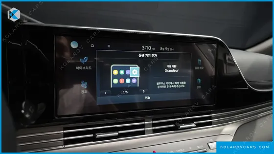 HYUNDAI GRANDEUR LE BLANC