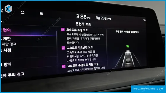 KIA K8 3.5 GASOLINE 4WD