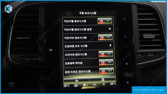 RENAULT KOREA QM6 (KOLEOS) 2.0 DCI PREMIERE 4WD
