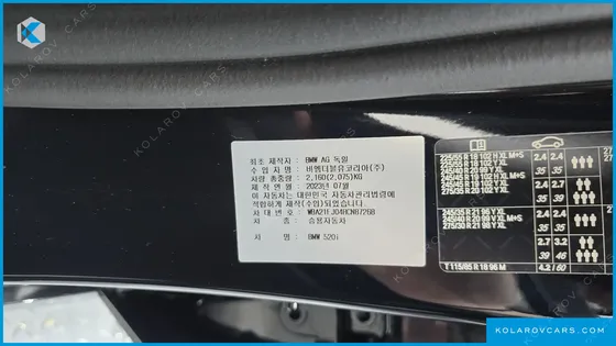 BMW 5 SERIES 520I M SPORT