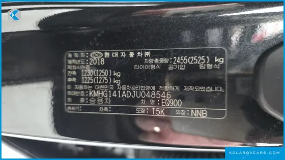 GENESIS EQ900 3.3 T-GDI AWD