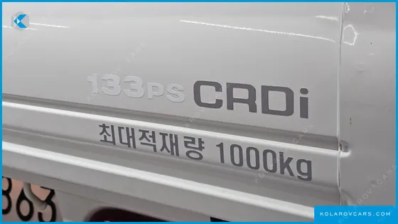 HYUNDAI PORTER II DUBLE CAP CRDI