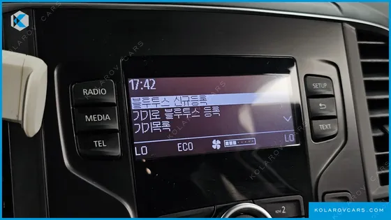 RENAULT KOREA QM6 (KOLEOS) 2.0 GDE LE 2WD