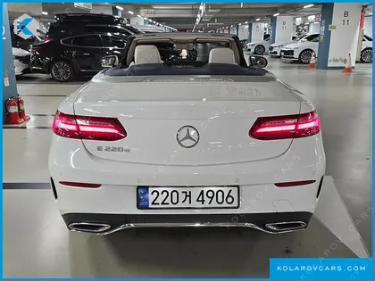 MERCEDES E-CLASS E220D CABRIOLET