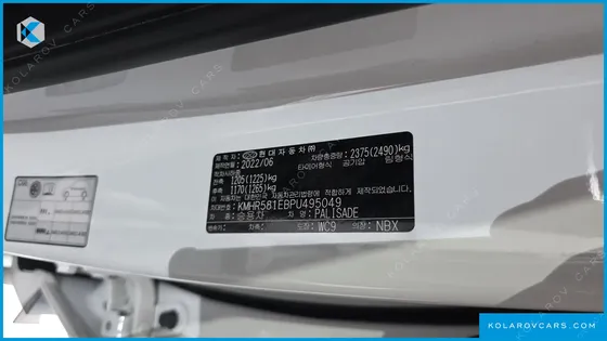 HYUNDAI PALISADE GASOLINE 3.8 2WD