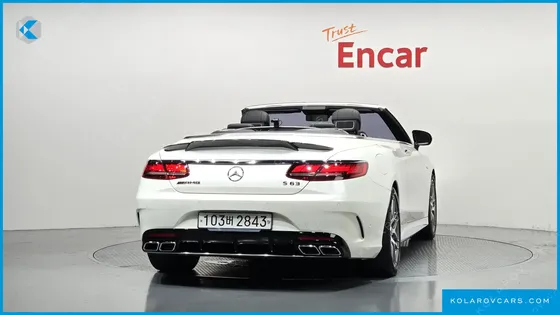 MERCEDES S-CLASS S63 AMG 4MATIC+ CABRIOLET