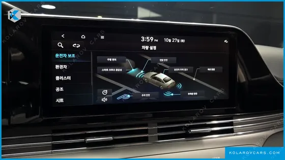 HYUNDAI GRANDEUR LE BLANC