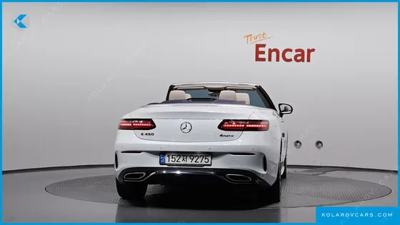 MERCEDES E-CLASS E450 4MATIC CABRIOLET