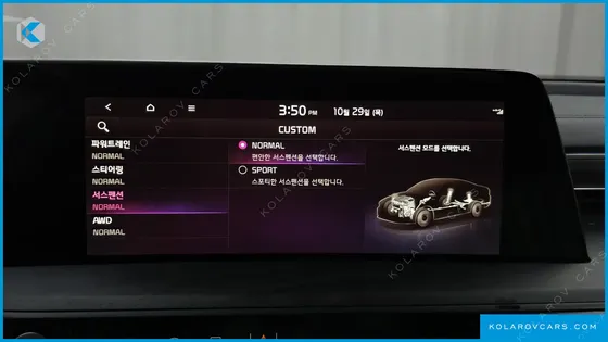 KIA K8 3.5 GASOLINE 4WD