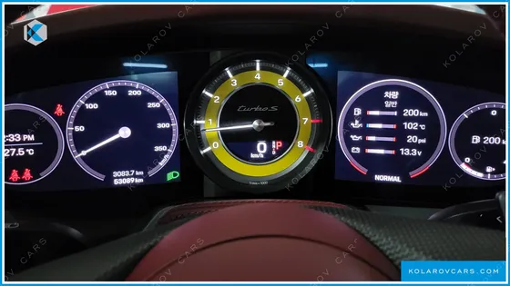 PORSCHE 911 TURBO S CABRIOLET
