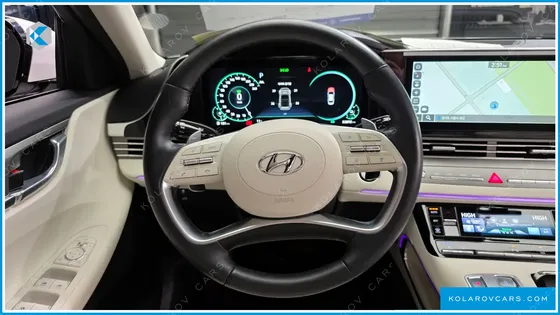 HYUNDAI GRANDEUR LE BLANC
